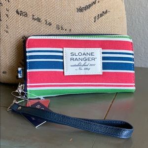 Sloane Ranger wallet/wristlet